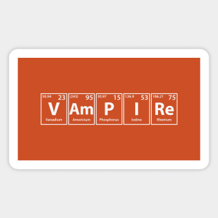 Vampire (V-Am-P-I-Re) Periodic Elements Spelling Magnet